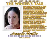 a poster for the winter's tale