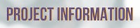 project information on a white background