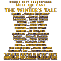 a poster for the winter's tale