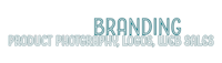branding product photography, logos, web sales